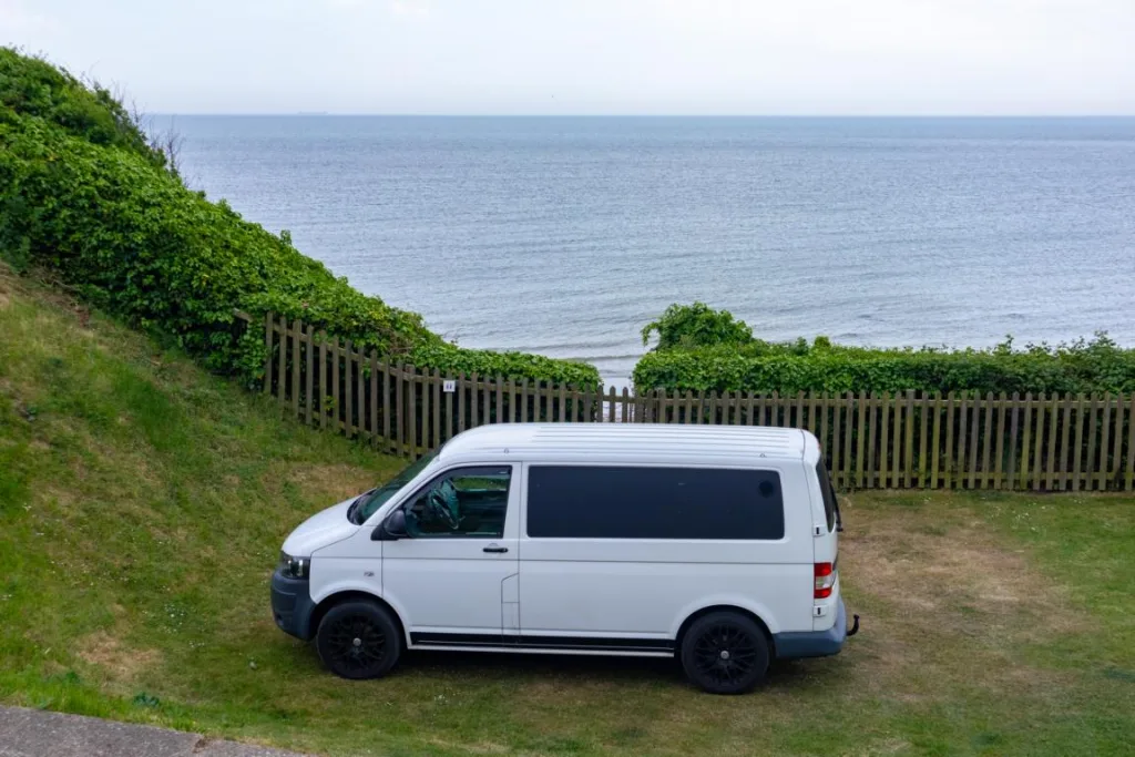 Bommel im Folkestone Campingplatz