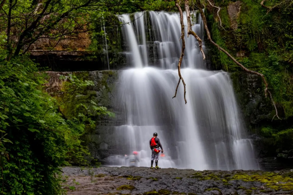 Sgwd Clun-Gwyn Waterfall