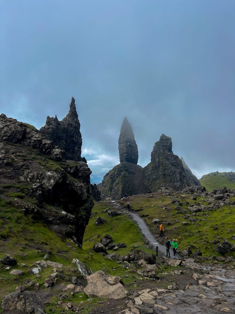 Wanderung zum Old Man of Storr